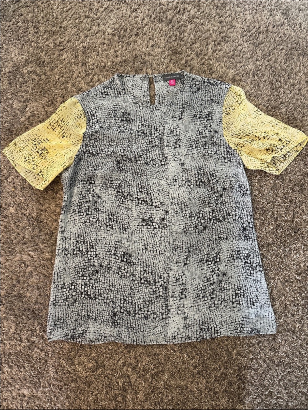 Vince Camuto Snake Print Blouse